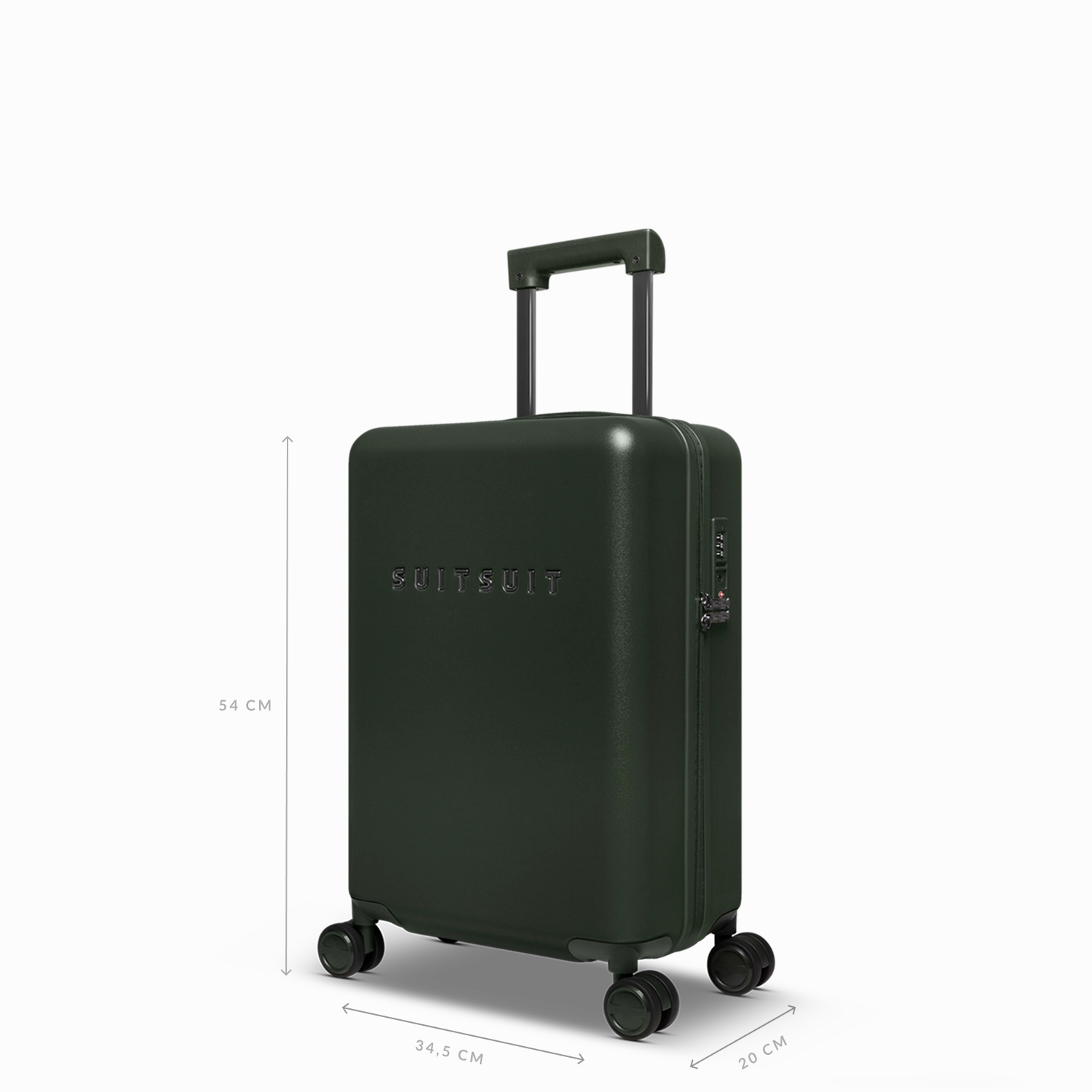 Mystique - Dark Olive - Safe Travels Set (20 INCH)