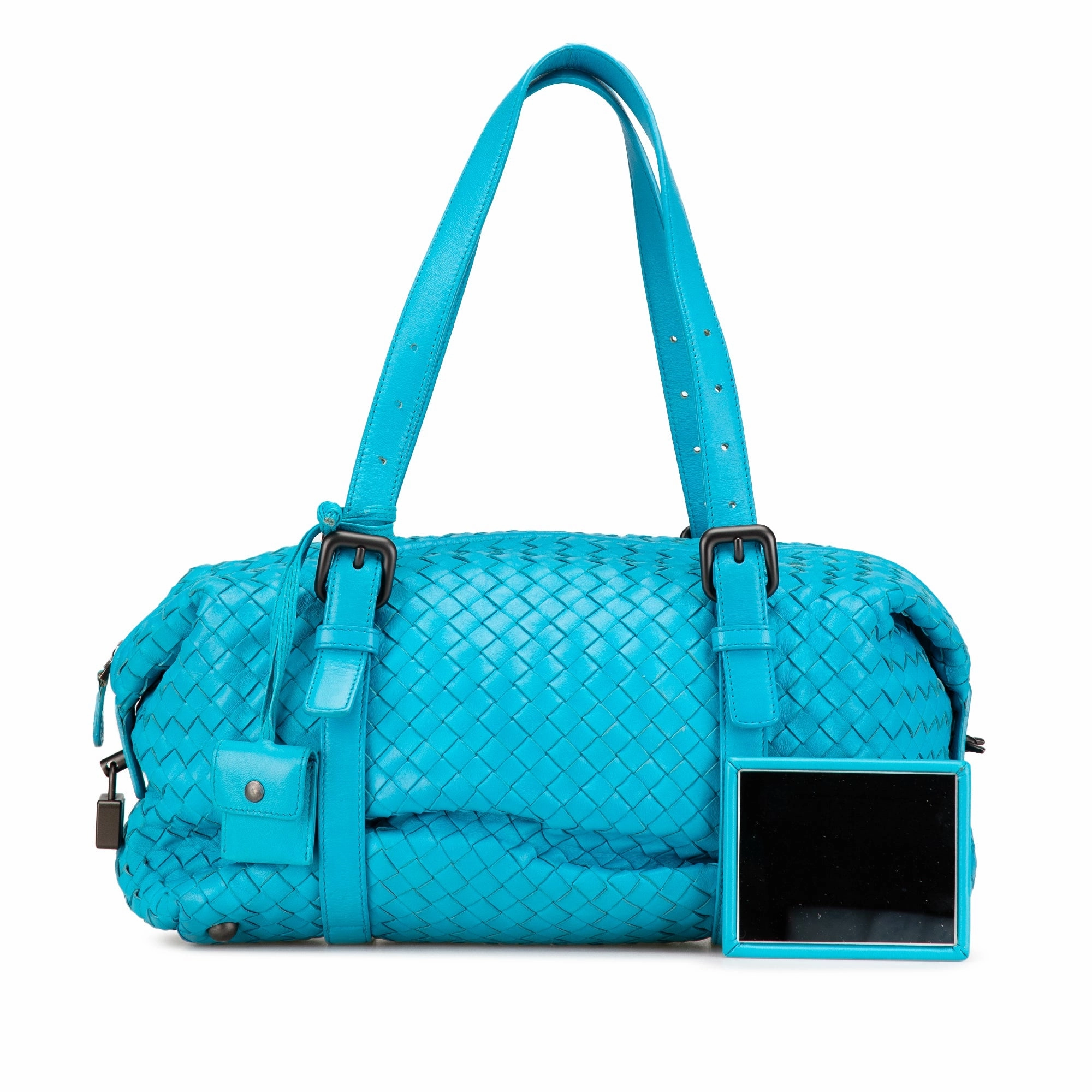 Nappa Intrecciato Montaigne Shoulder Bag