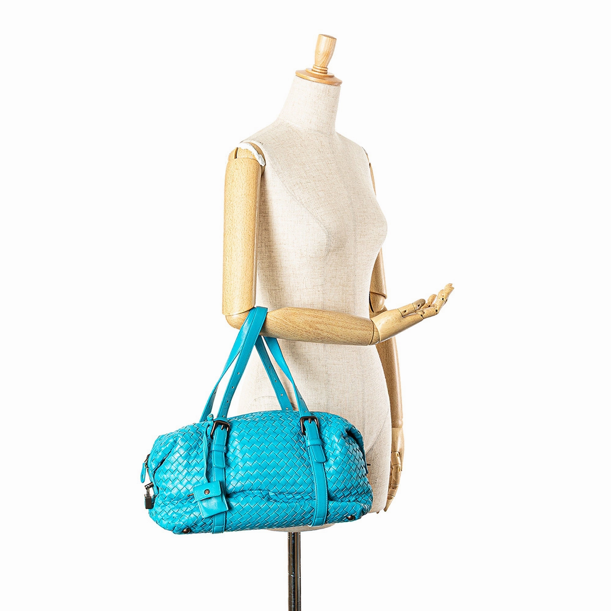 Nappa Intrecciato Montaigne Shoulder Bag
