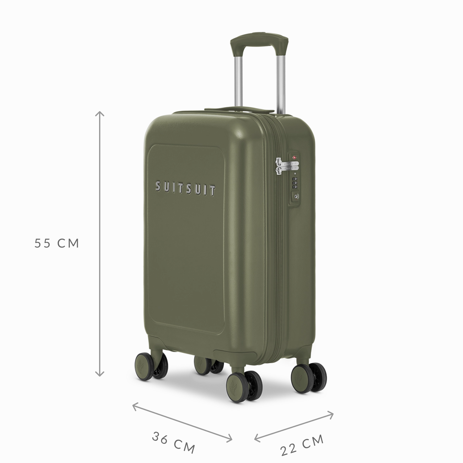 Natura - Dark Olive - Perfect Packing Set (20/28 INCH)