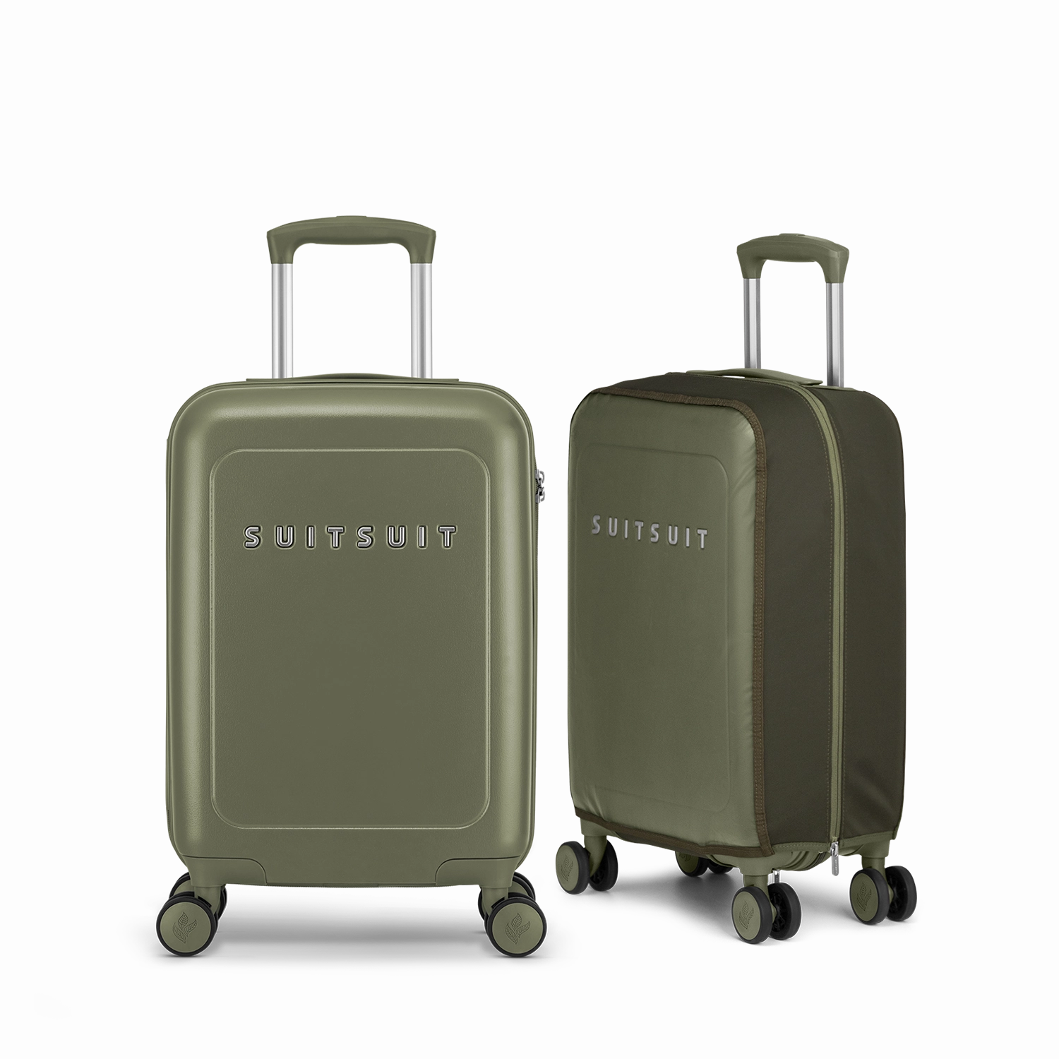 Natura - Dark Olive - Safe Travels Set (20 INCH)