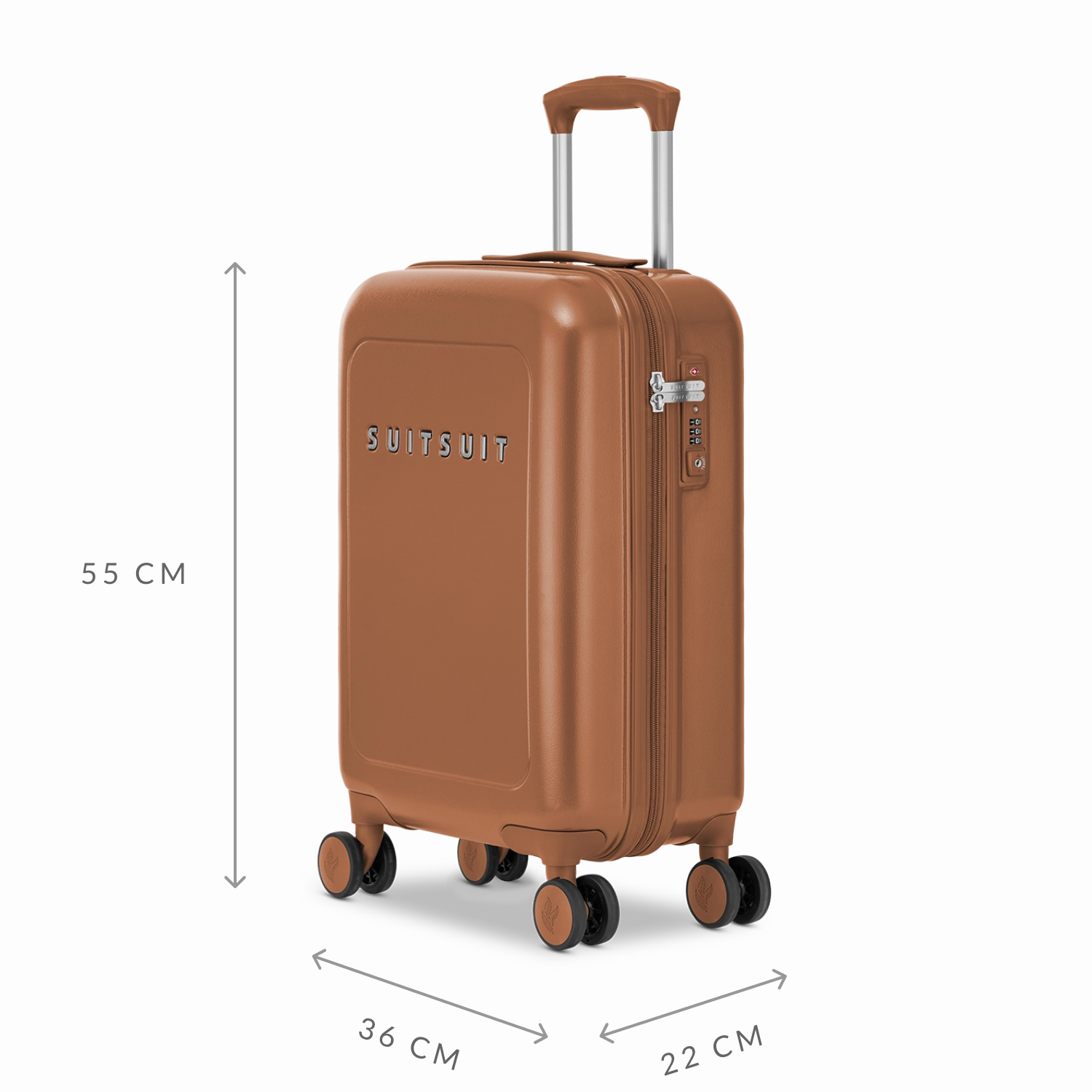 Natura - Maroon Oak - Safe Travels Set (20/28 INCH)