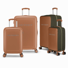 Natura - Maroon Oak - Safe Travels Set (20/28 INCH)