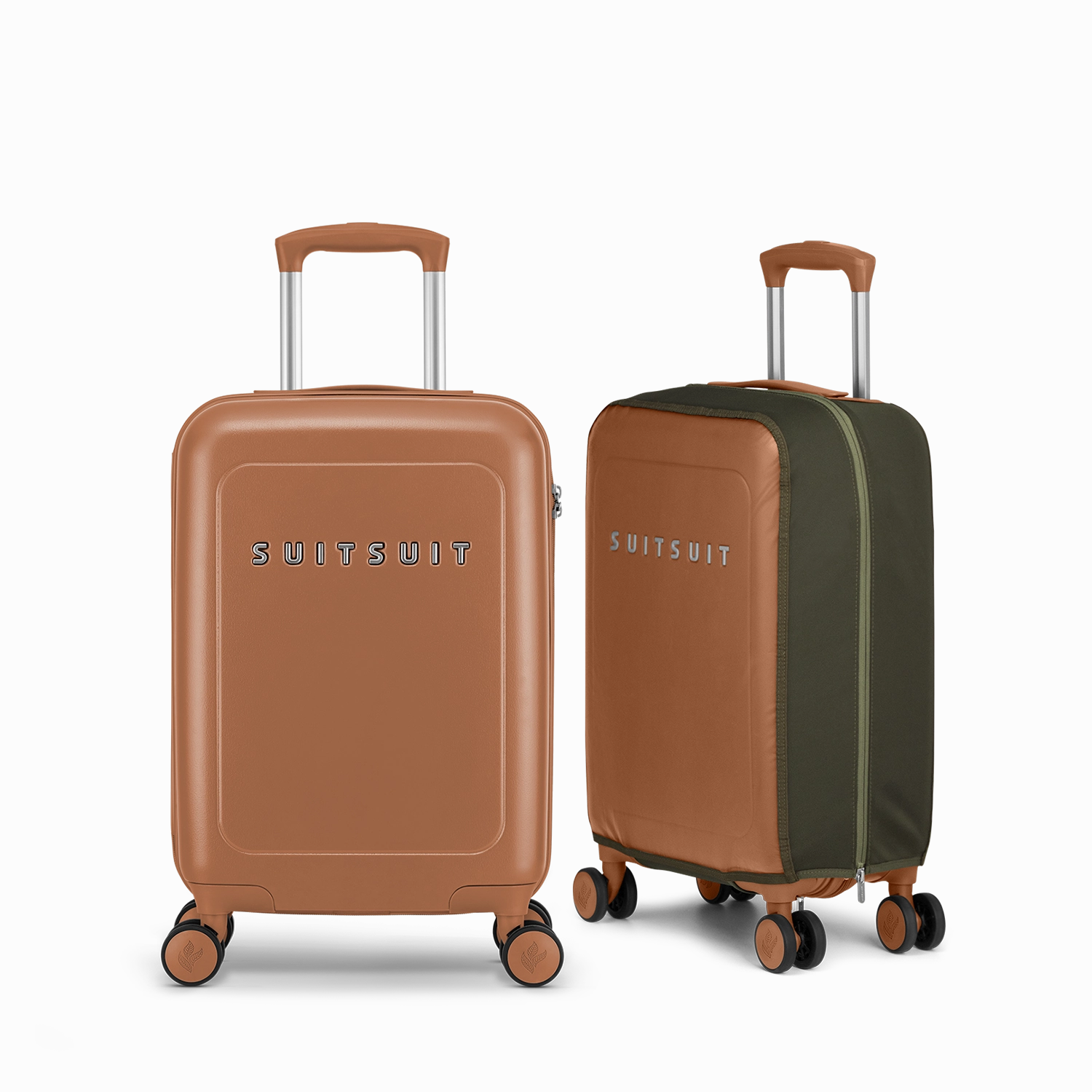 Natura - Maroon Oak - Safe Travels Set (20 INCH)