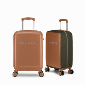 Natura - Maroon Oak - Safe Travels Set (20 INCH)