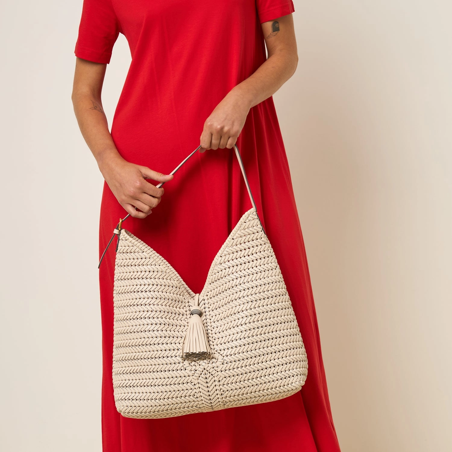 Neeson Tassel Hobo Bag