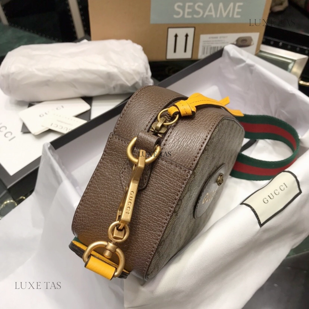 Neo Vintage GG Supr*me Messenger Bag Leather Crossbody Bag for Men