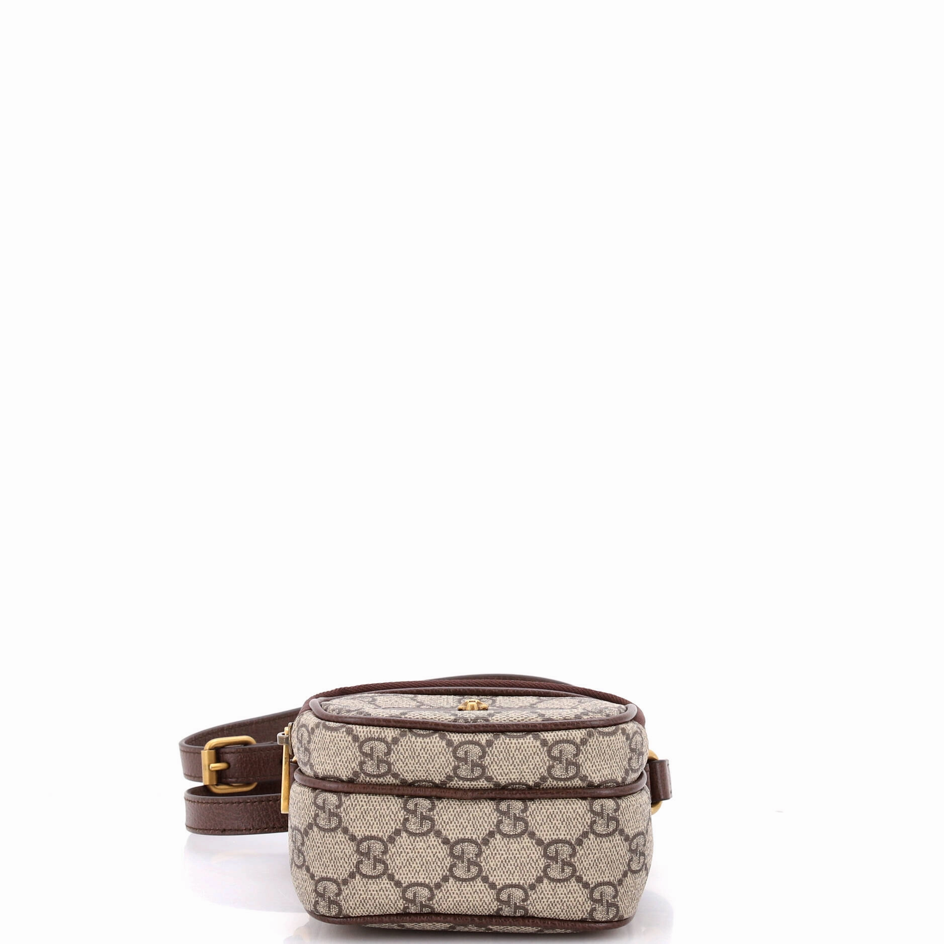 Neo Vintage Top Handle Crossbody Bag GG Coated Canvas Mini