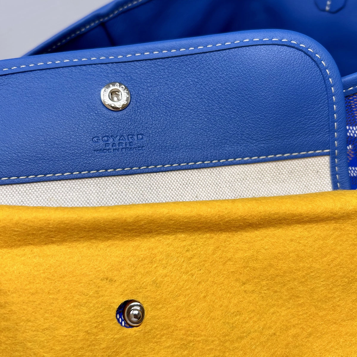 New Goyard 2024 Goyardine Reversible Anjou PM Tote