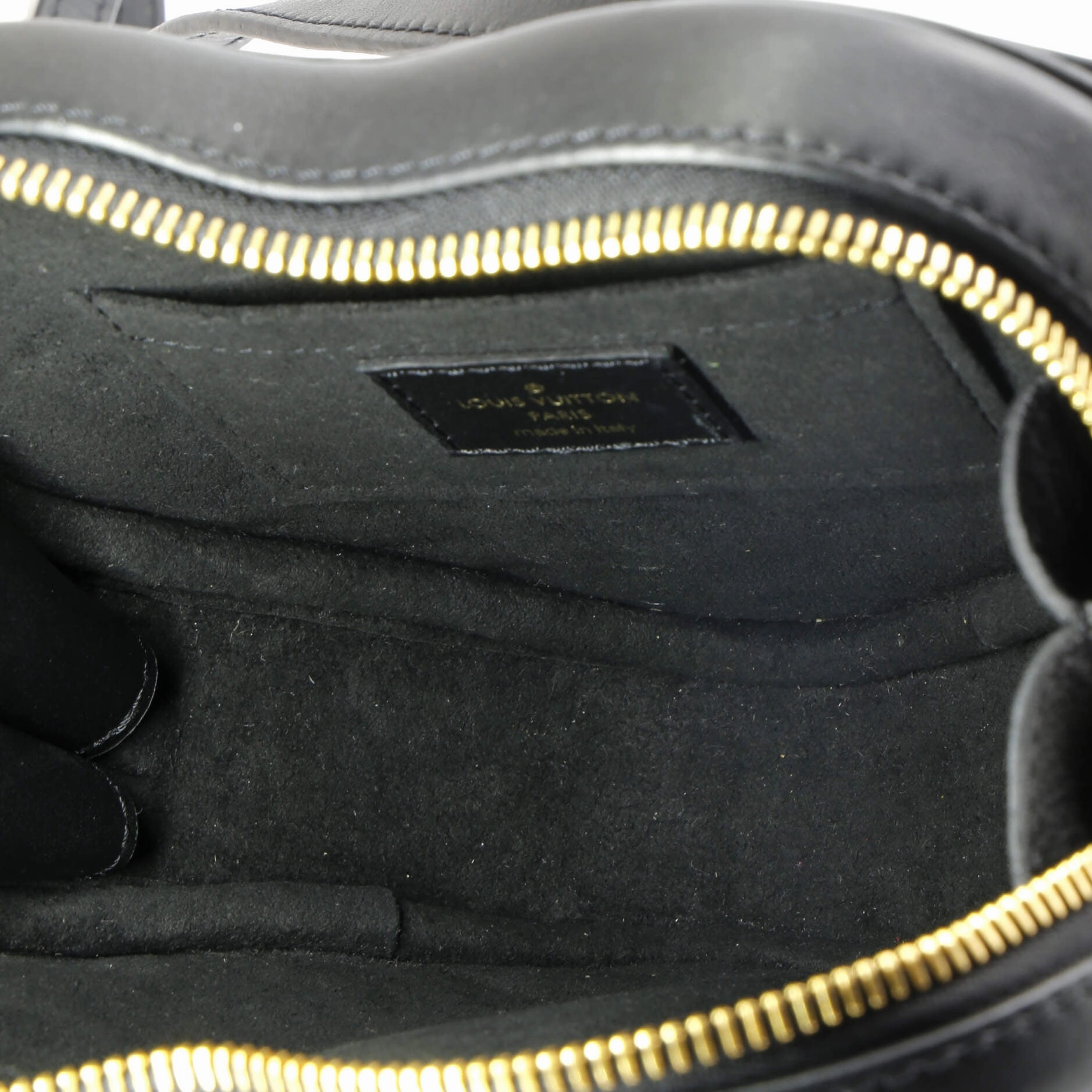 New Wave Heart Crossbody Bag Quilted Leather