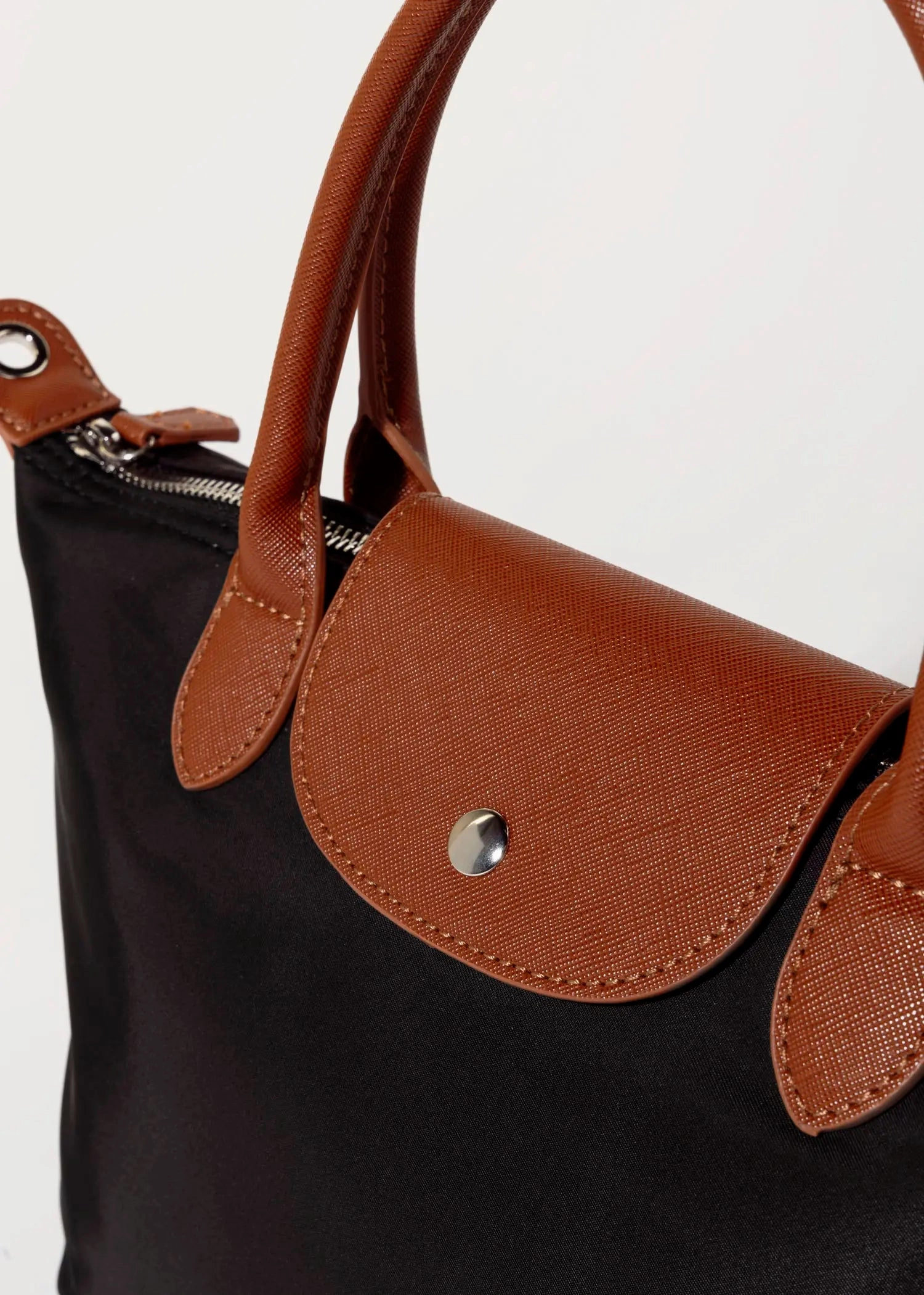 Nylon Top Handle Bag
