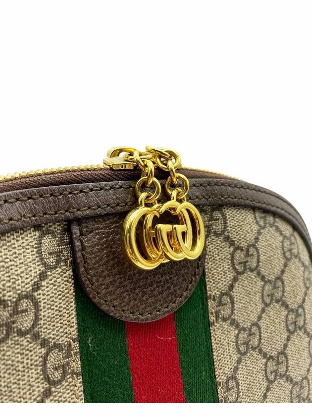 Odipia GG shoulder bag cross beige ebony 499621
