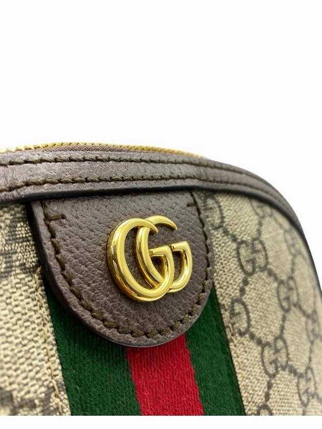Odipia GG shoulder bag cross beige ebony 499621