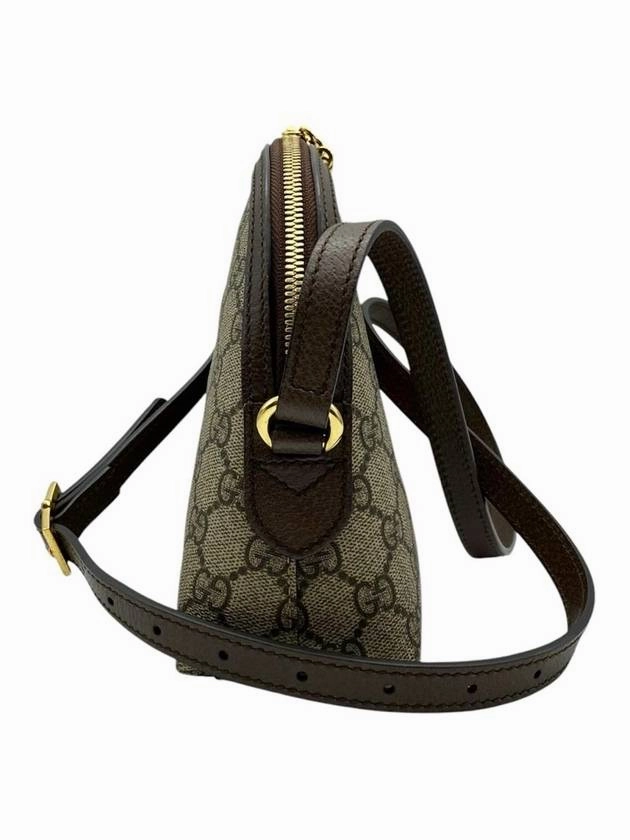 Odipia GG shoulder bag cross beige ebony 499621