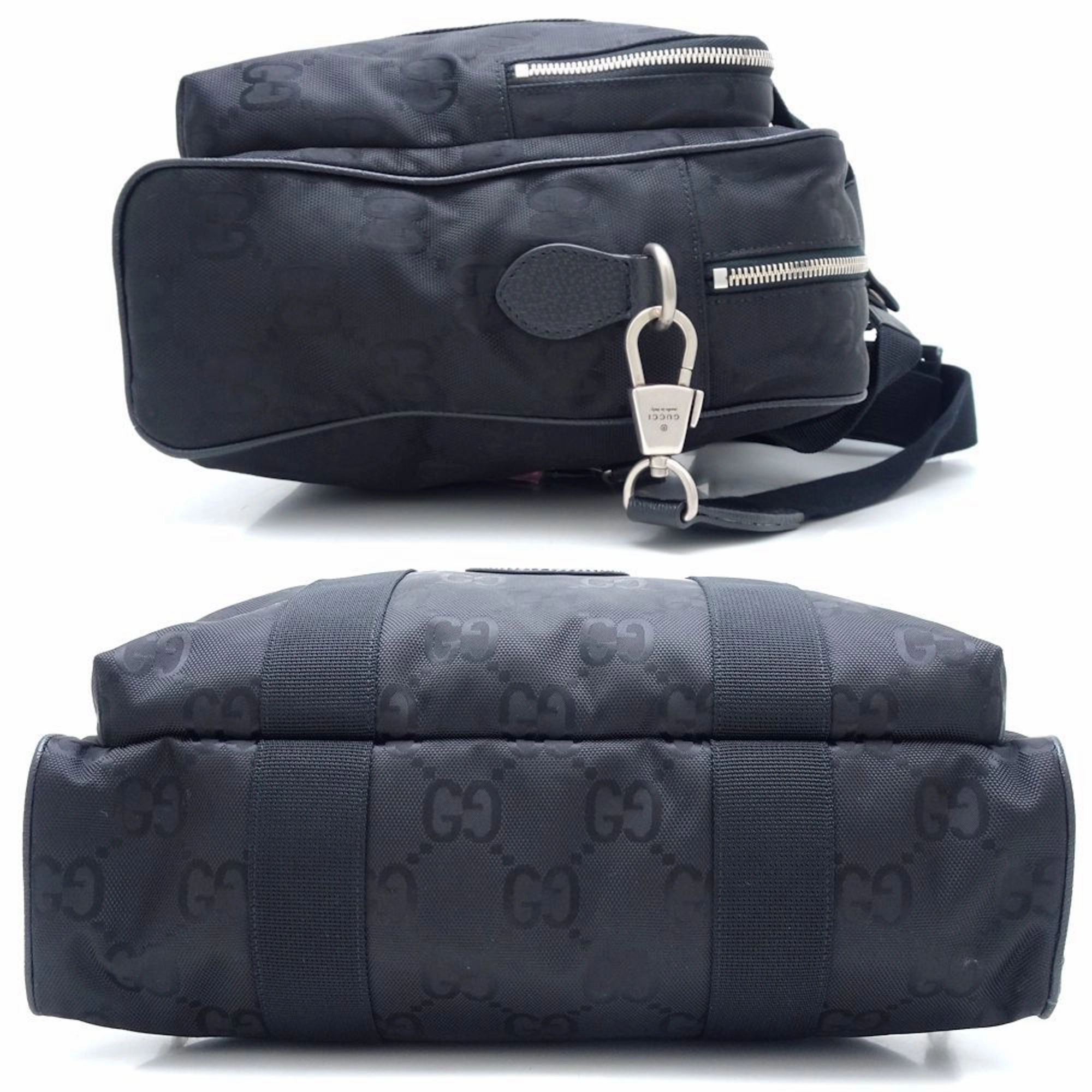 Off the Grid Synthetic Shoulder Bag with Dust Bag and Strap Made in Italy