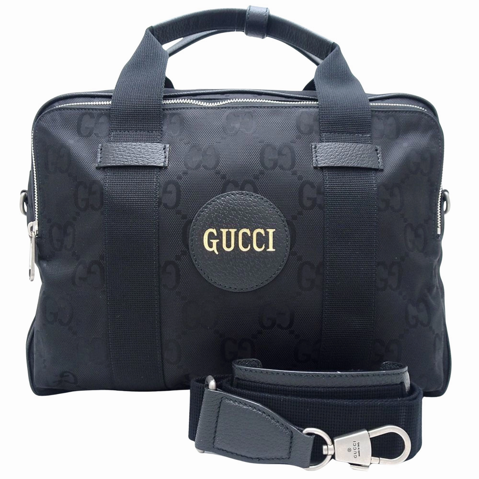Off the Grid Synthetic Shoulder Bag with Dust Bag and Strap Made in Italy