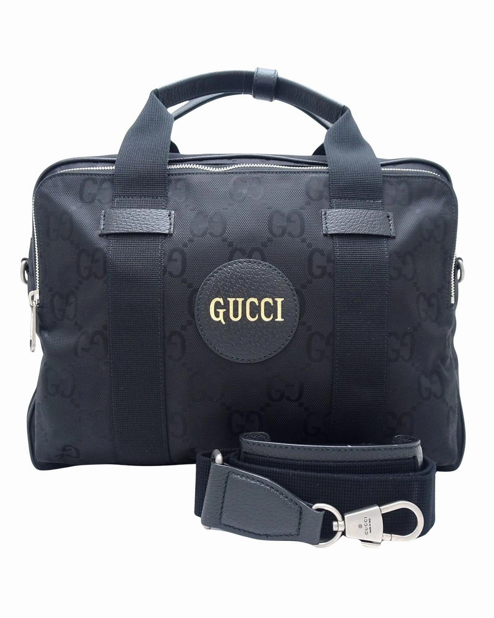 Off the Grid Synthetic Shoulder Bag with Dust Bag and Strap Made in Italy