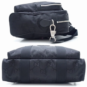 Off the Grid Synthetic Shoulder Bag with Dust Bag and Strap Made in Italy