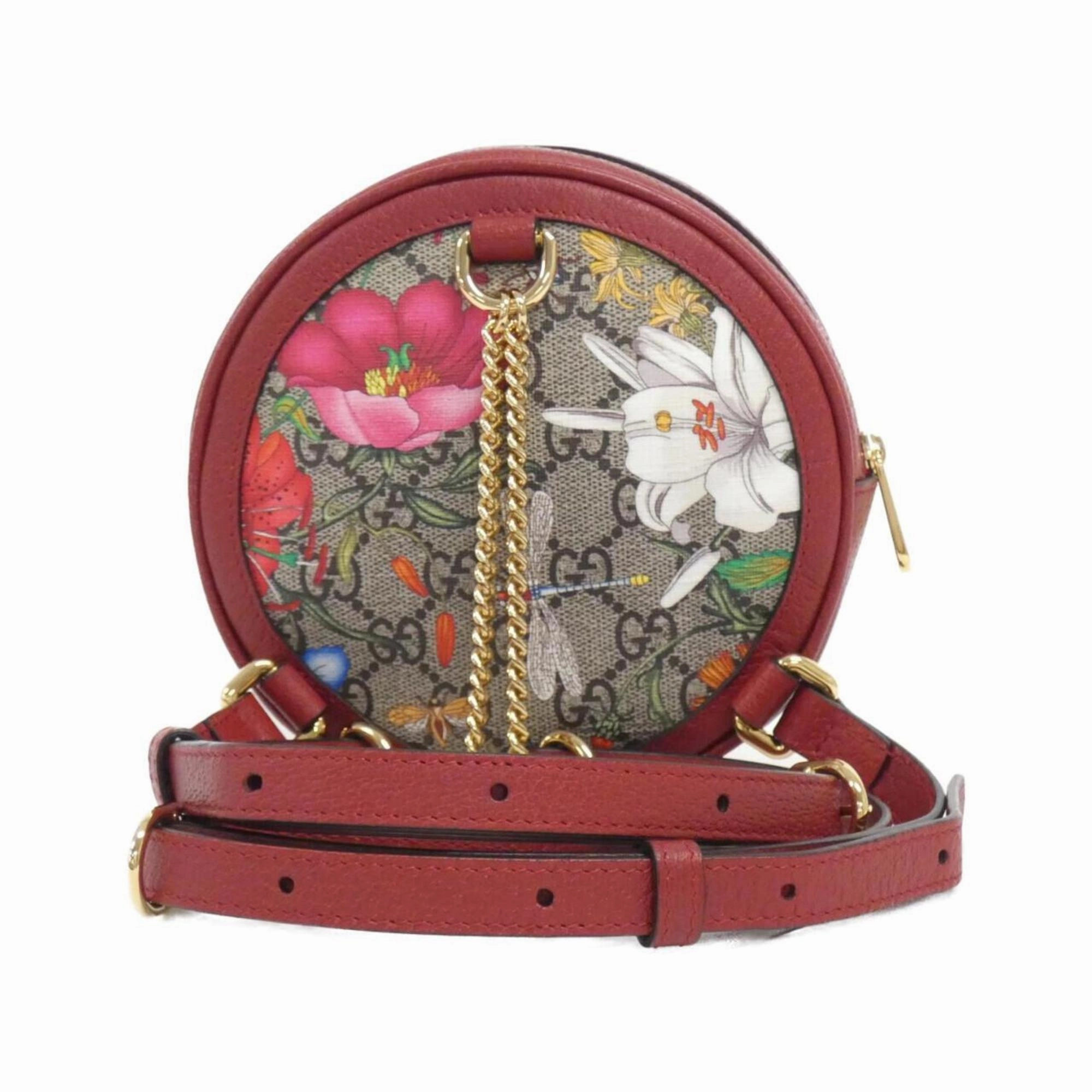 Ophidia Canvas Crossbody Bag