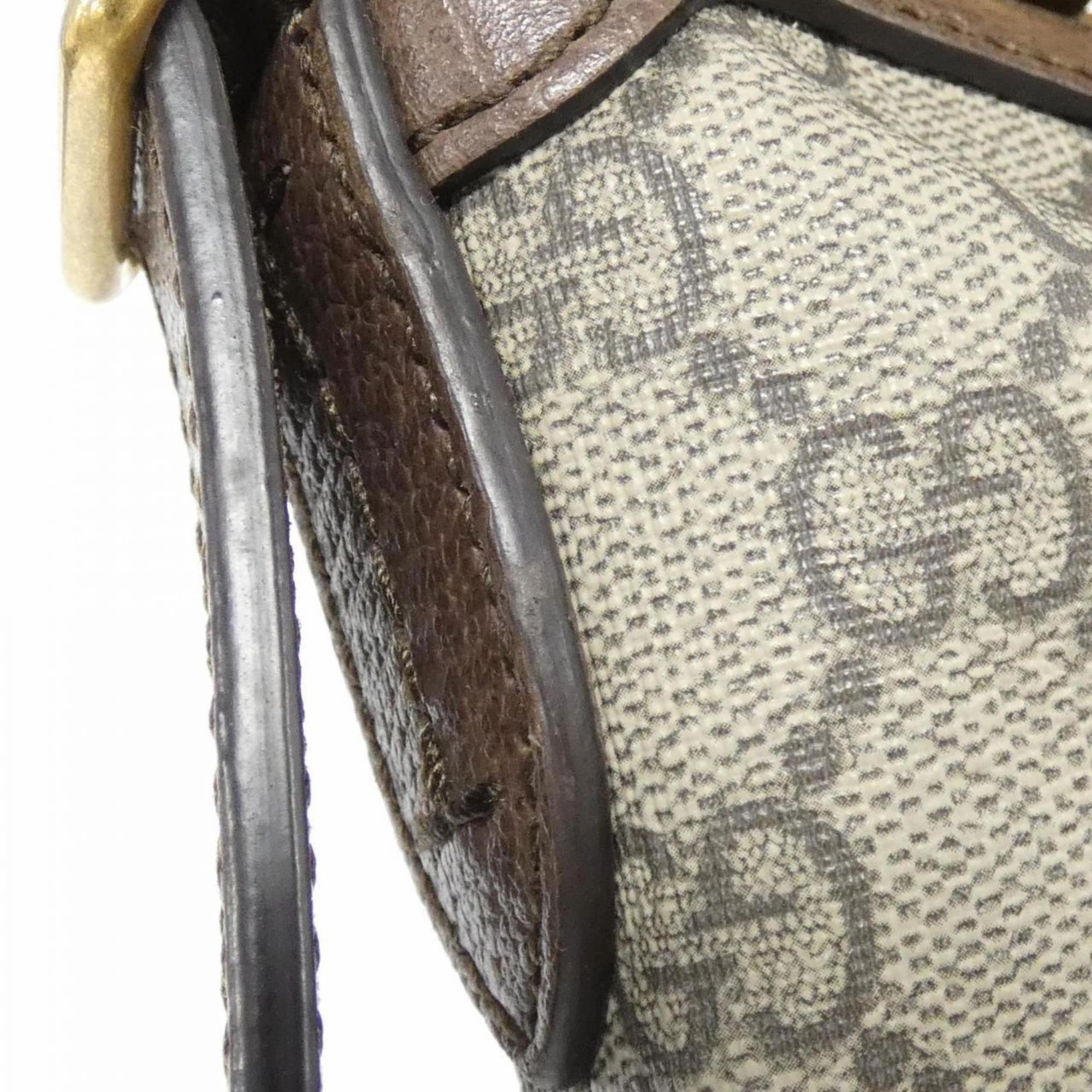 Ophidia Canvas Shoulder Bag