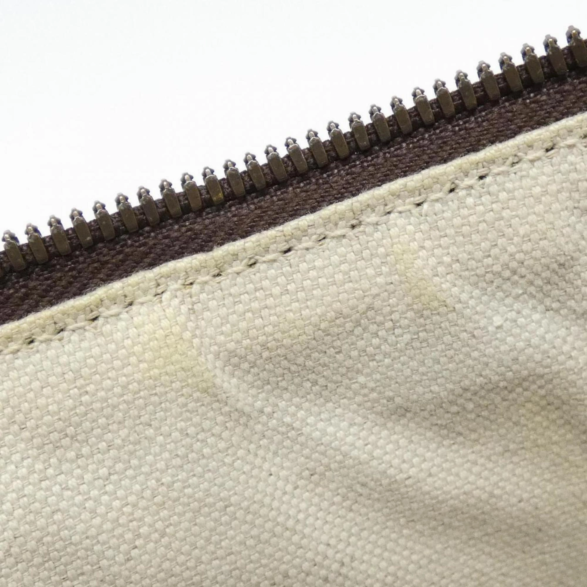 Ophidia Canvas Shoulder Bag