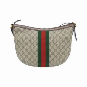 Ophidia Canvas Shoulder Bag