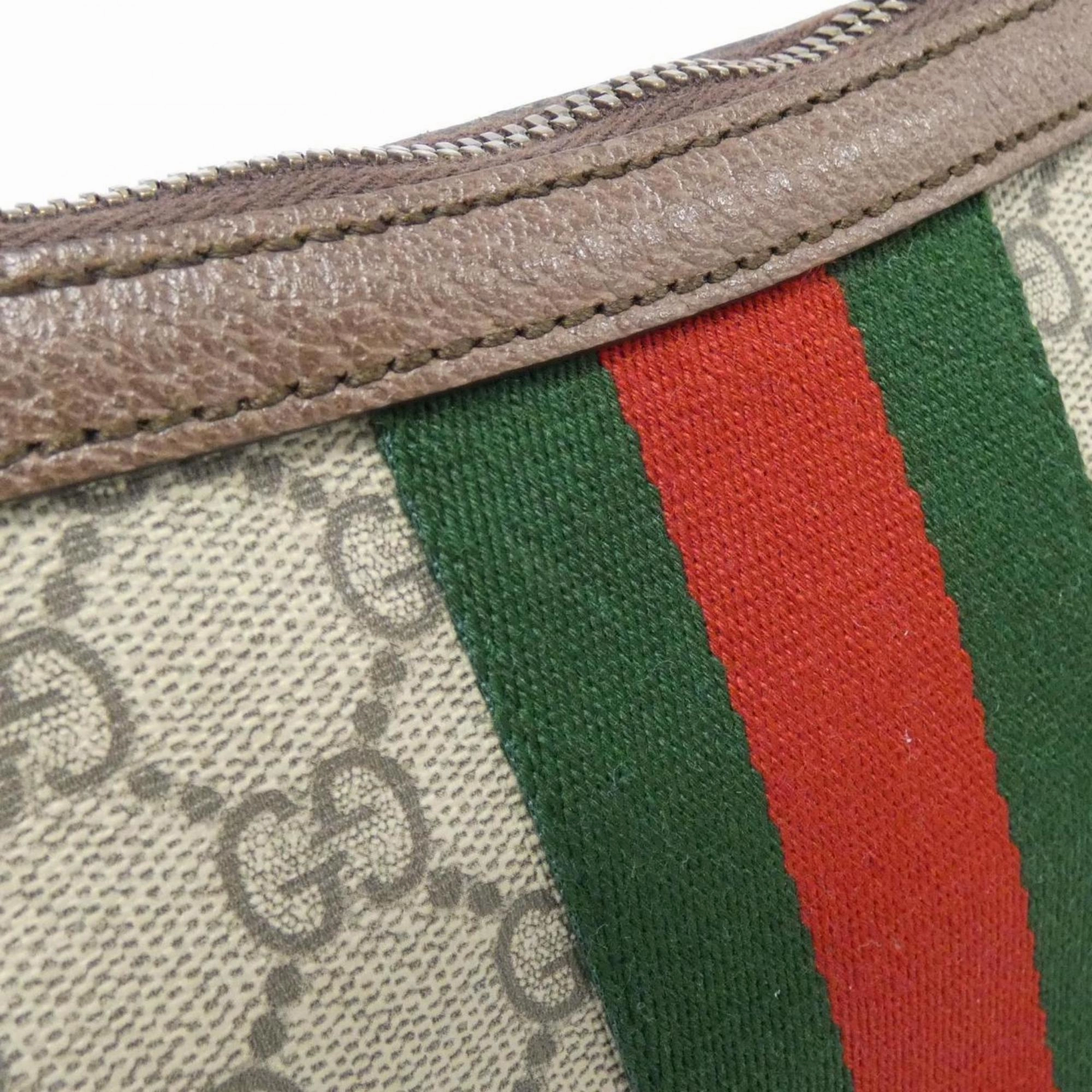 Ophidia Canvas Shoulder Bag
