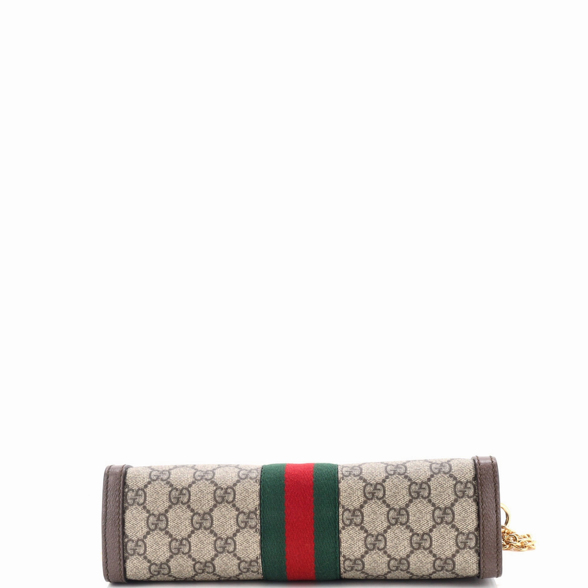 Ophidia Chain Shoulder Bag GG Coated Canvas Small