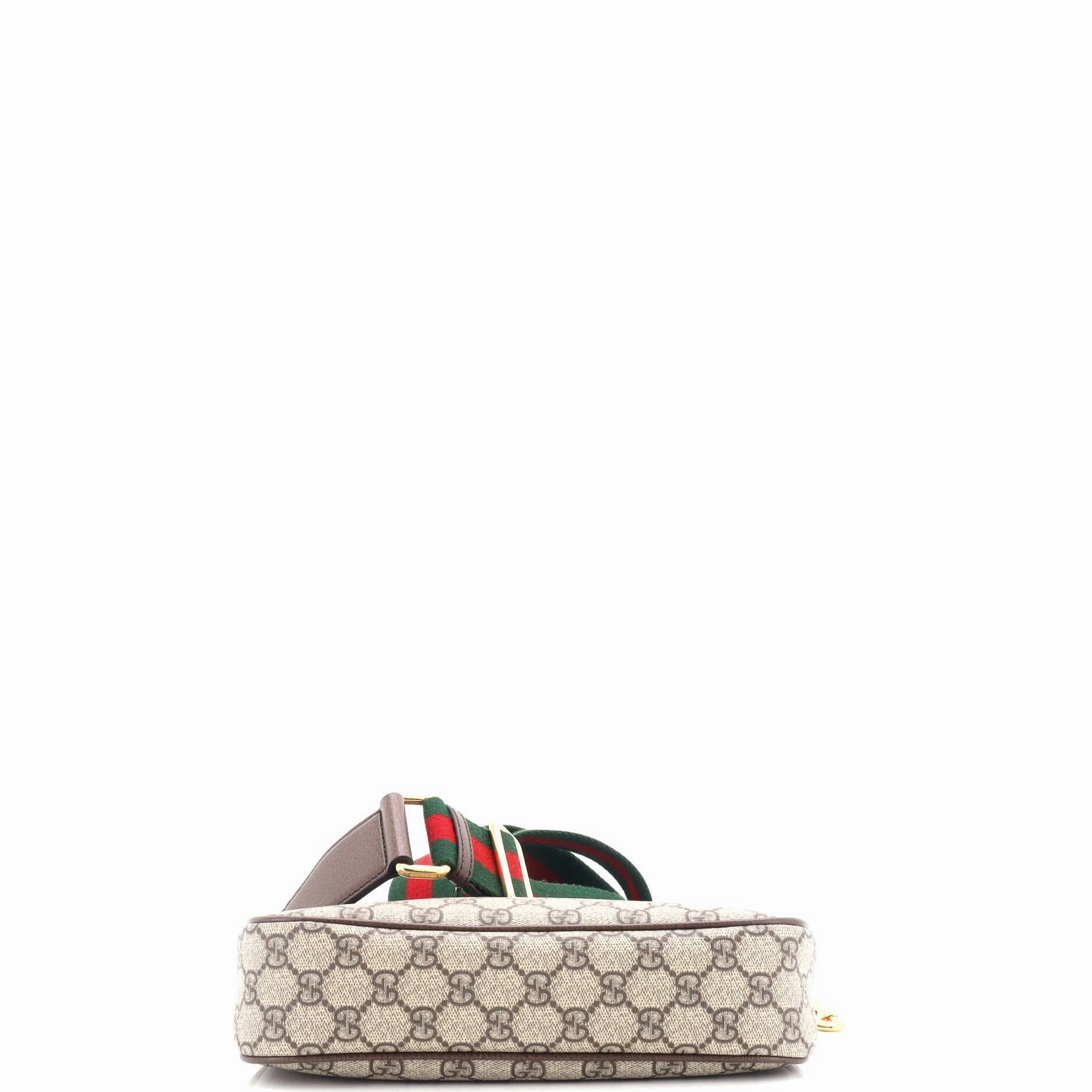 Ophidia Charm Shoulder Bag GG Coated Canvas Small