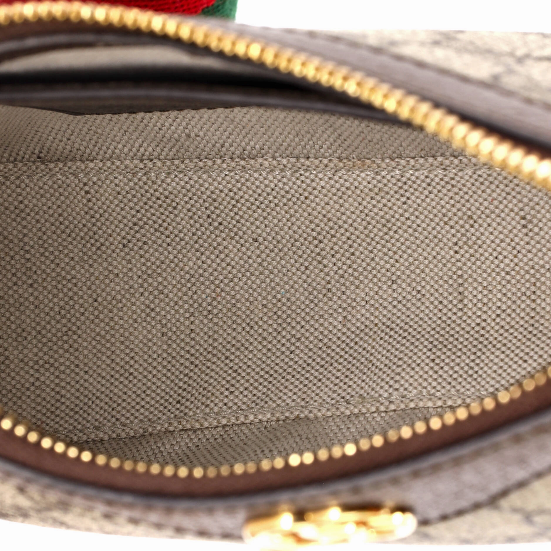 Ophidia Charm Shoulder Bag GG Coated Canvas Small
