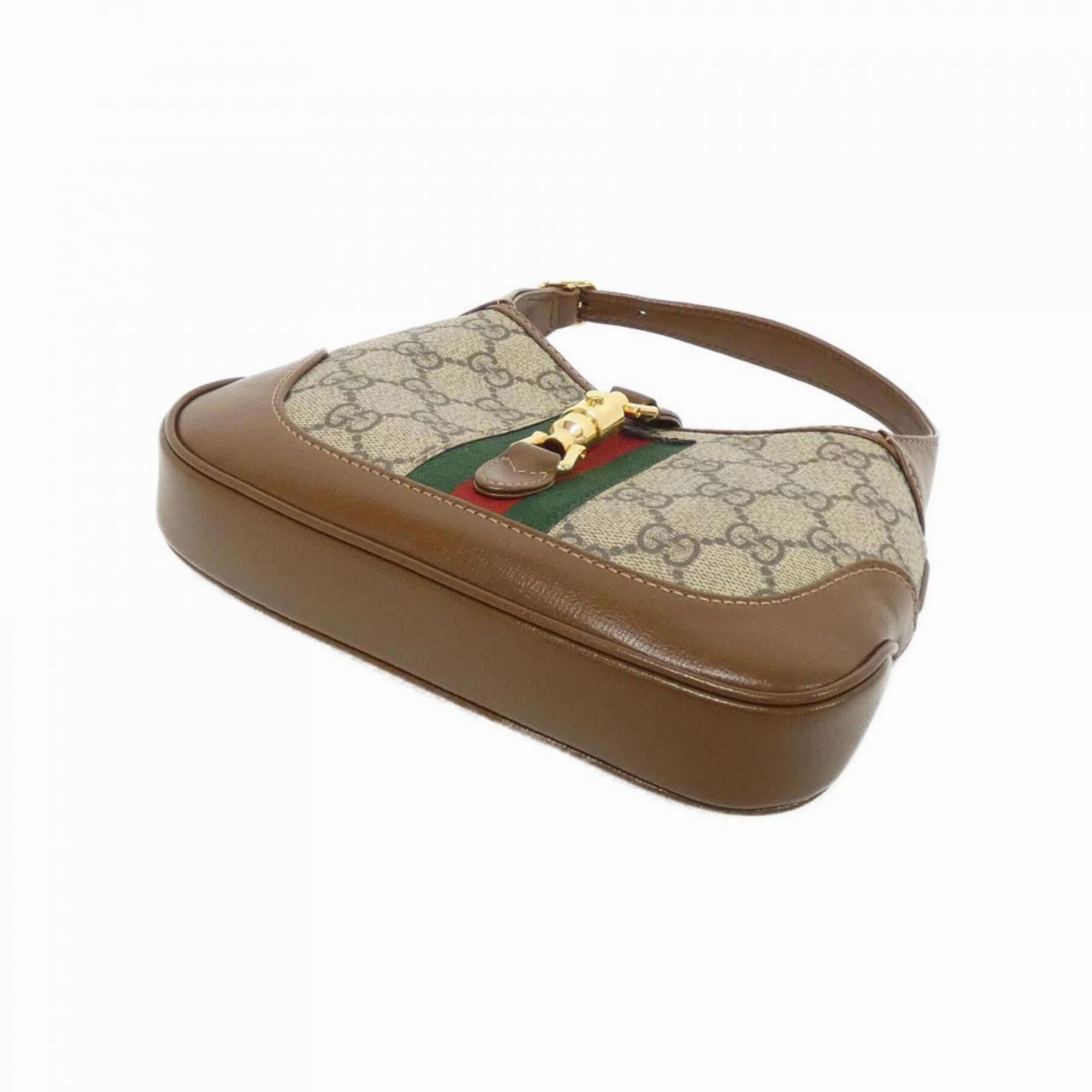 Ophidia Leather Shoulder Bag with Dust Bag and Strap
