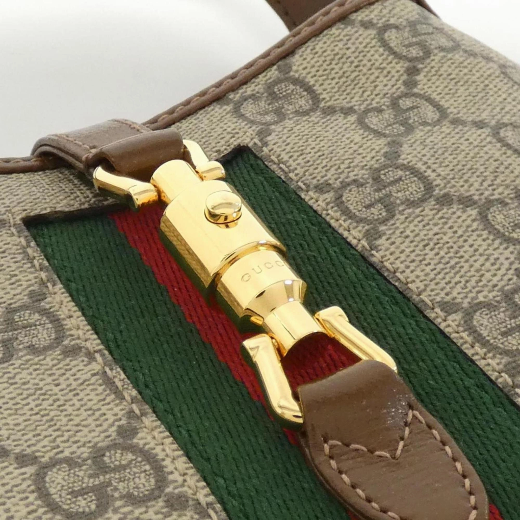 Ophidia Leather Shoulder Bag with Dust Bag and Strap