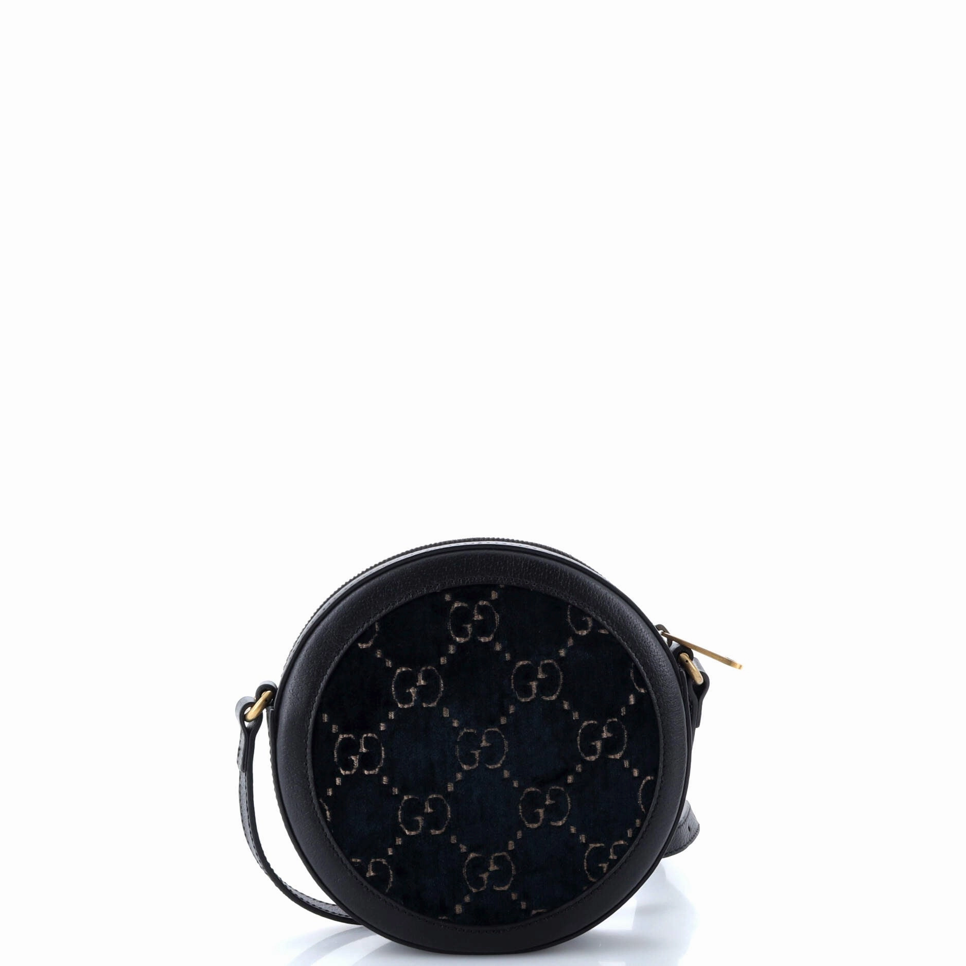 Ophidia Round Shoulder Bag GG Velvet Mini