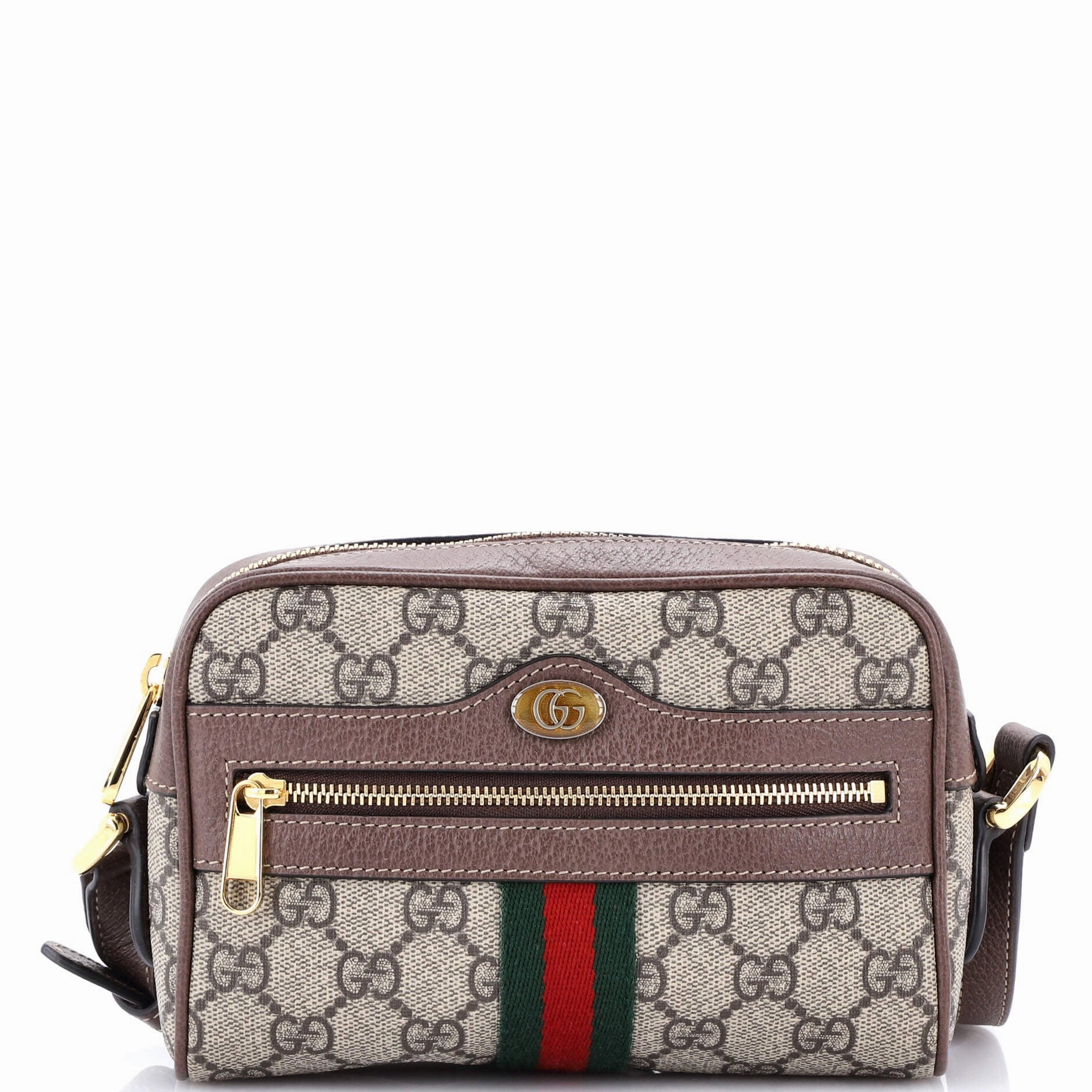 Ophidia Shoulder Bag GG Coated Canvas Mini