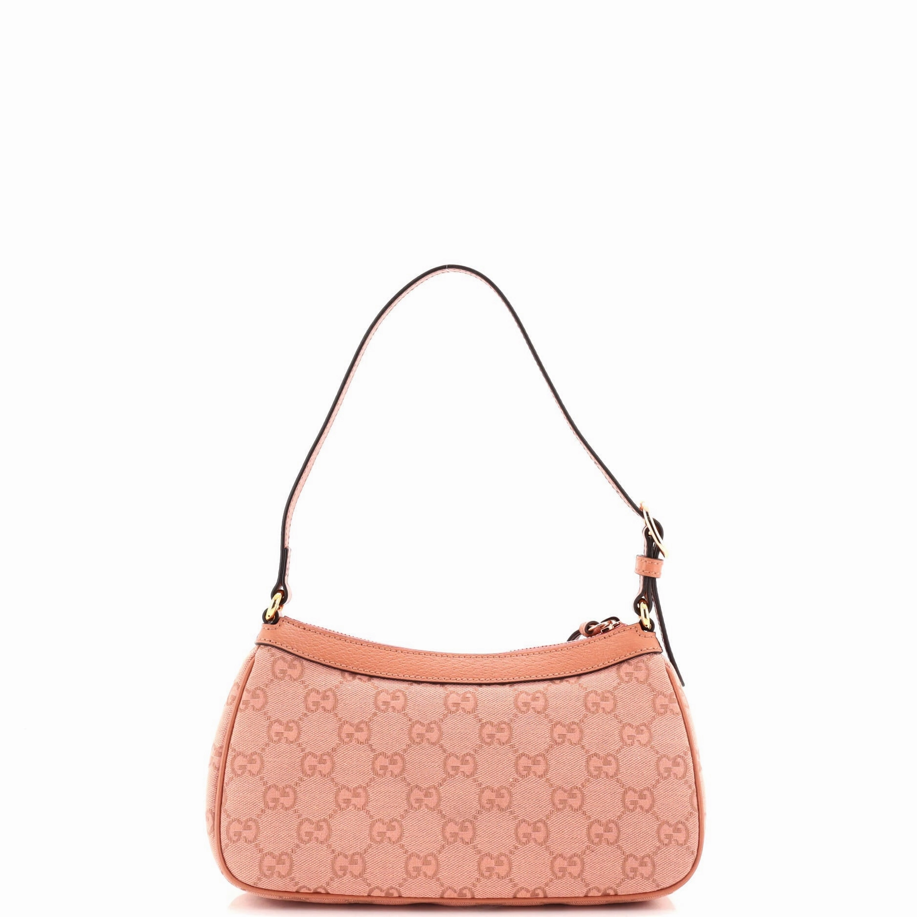 Ophidia Zip Pochette Shoulder Bag GG Canvas Small