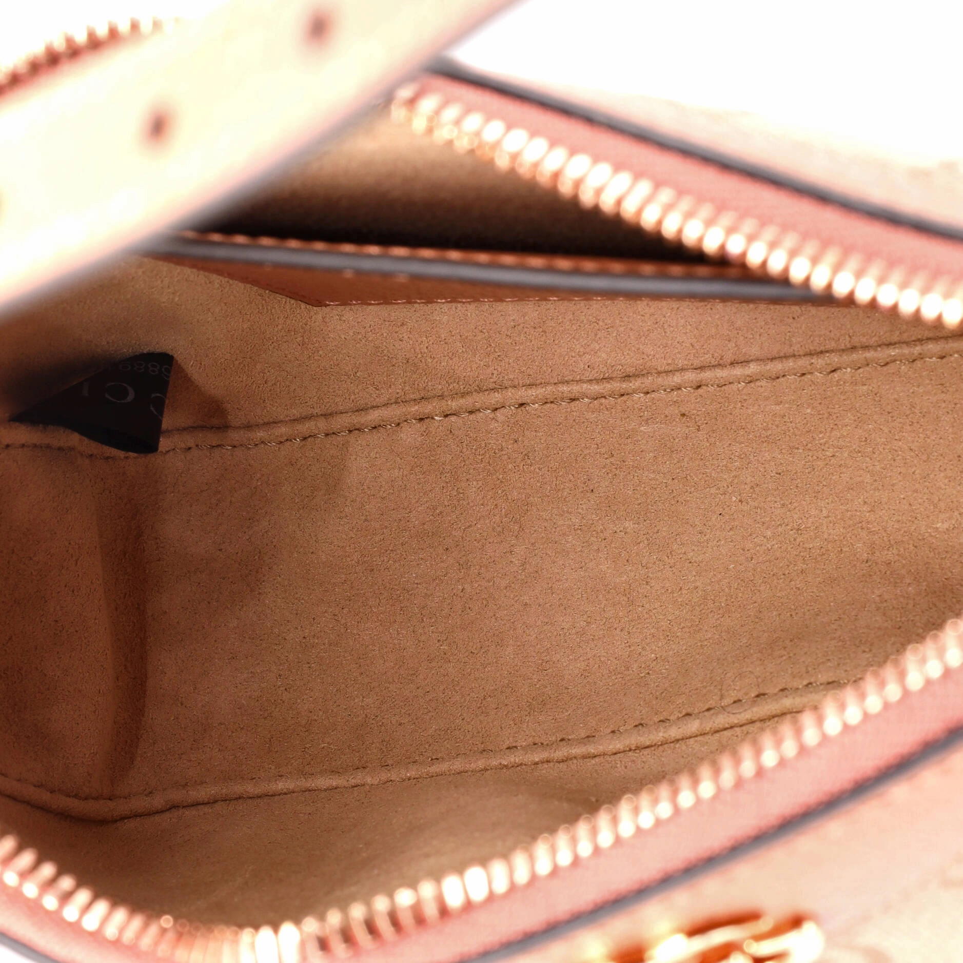Ophidia Zip Pochette Shoulder Bag GG Canvas Small