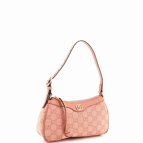 Ophidia Zip Pochette Shoulder Bag GG Canvas Small