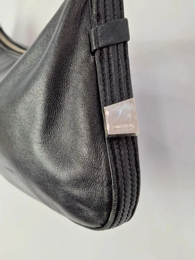 Oroton Leather Half Moon Bag Size OSFA