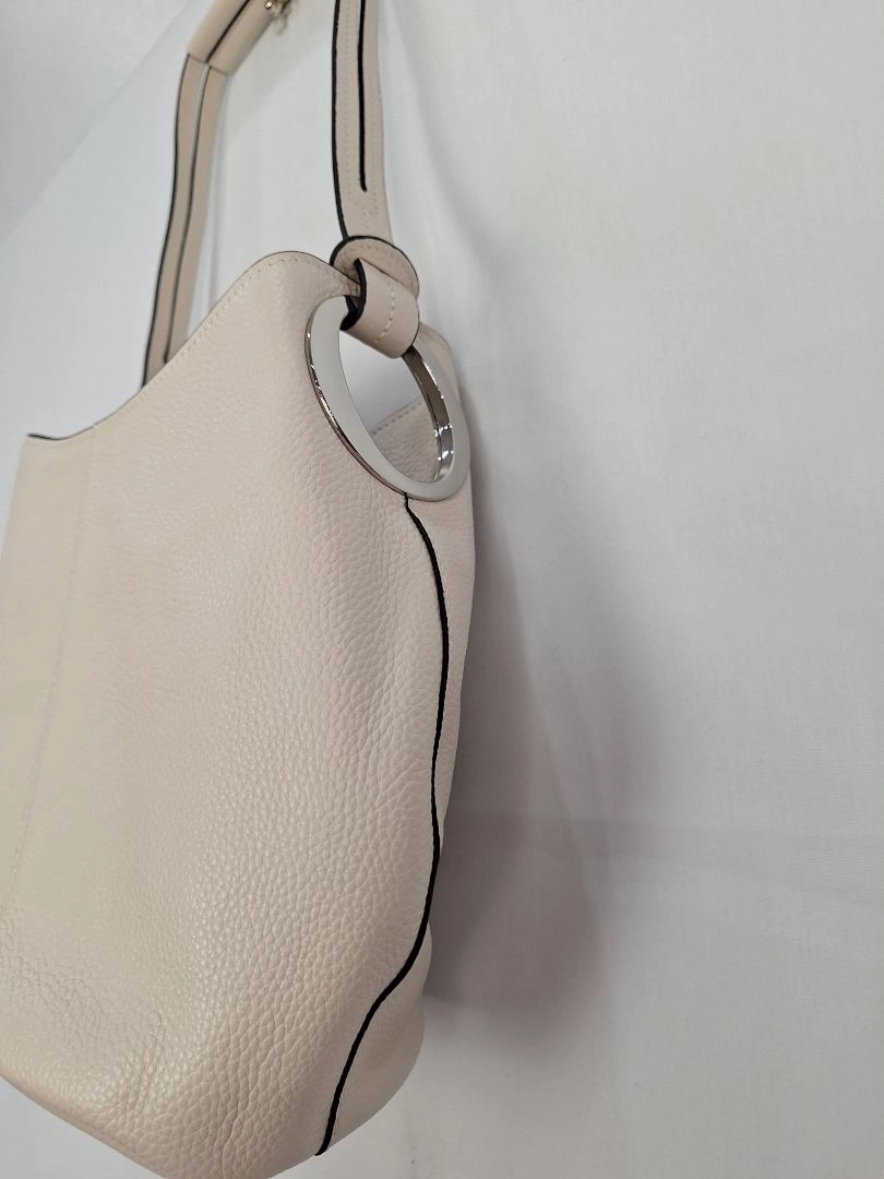 Oroton Pearl Pebble Leather Mini Hobo Bag