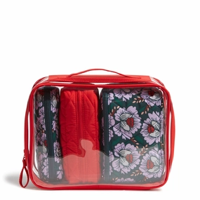 Outlet Clear 4-Piece Cosmetic Set