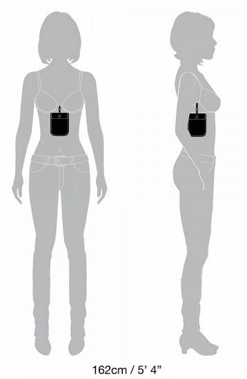 Pacsafe Coversafe S25 Secret Bra Pouch