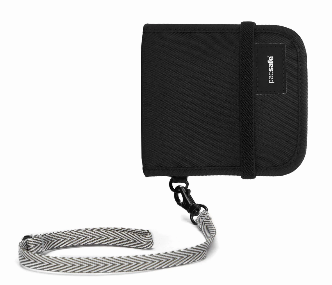 Pacsafe RFIDsafe V100 RFID Blocking Bifold Wallet