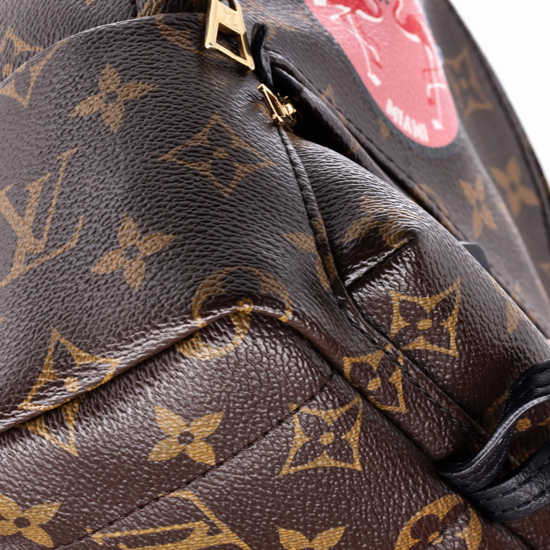 Palm Springs Backpack Limited Edition World Tour Monogram Canvas Mini