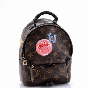 Palm Springs Backpack Limited Edition World Tour Monogram Canvas Mini