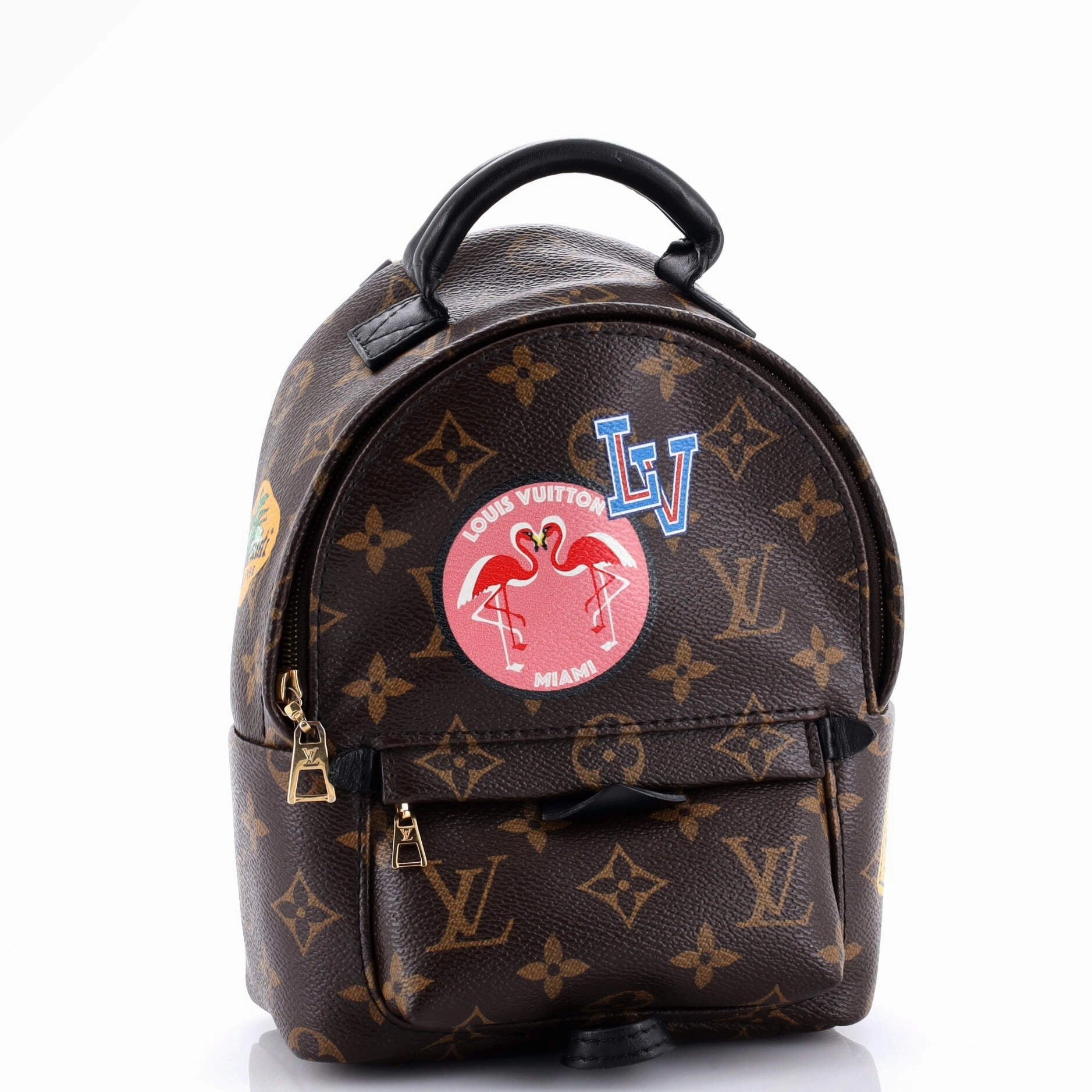 Palm Springs Backpack Limited Edition World Tour Monogram Canvas Mini