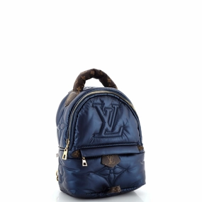 Palm Springs Backpack Monogram Quilted Econyl Nylon Mini