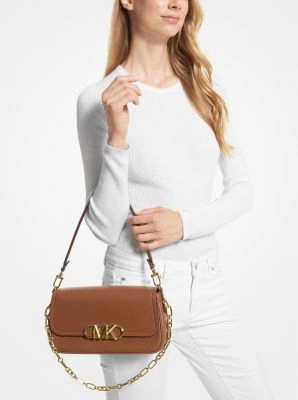 Parker Medium Leather Shoulder Bag
