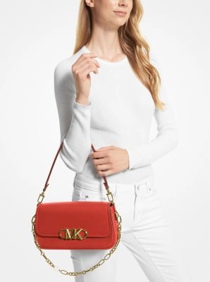 Parker Medium Leather Shoulder Bag