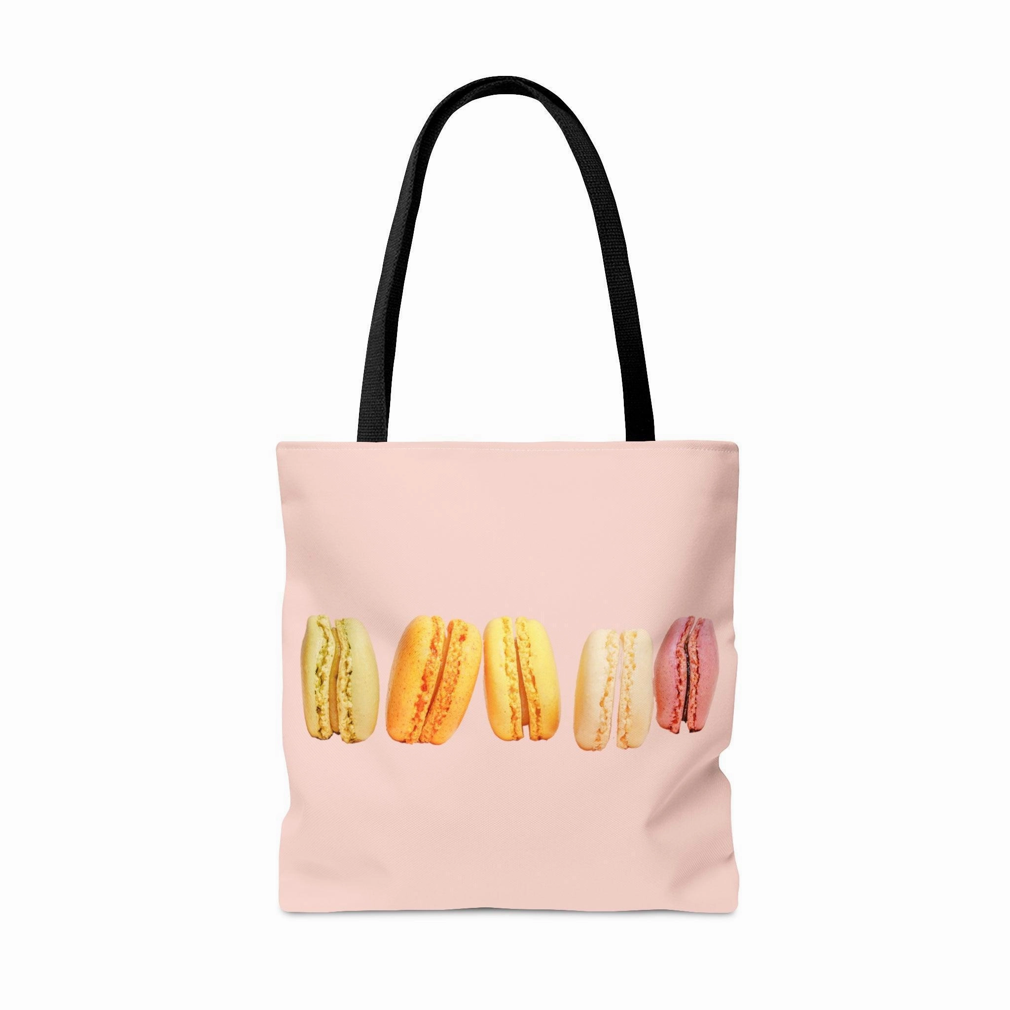 Pastel Macarons Shopping Tote Bag