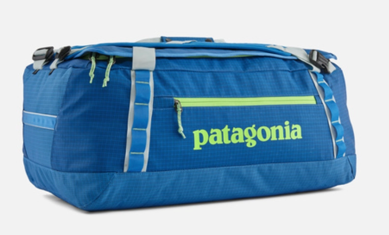 Patagonia Matte Black Hole 55L Duffle Bag